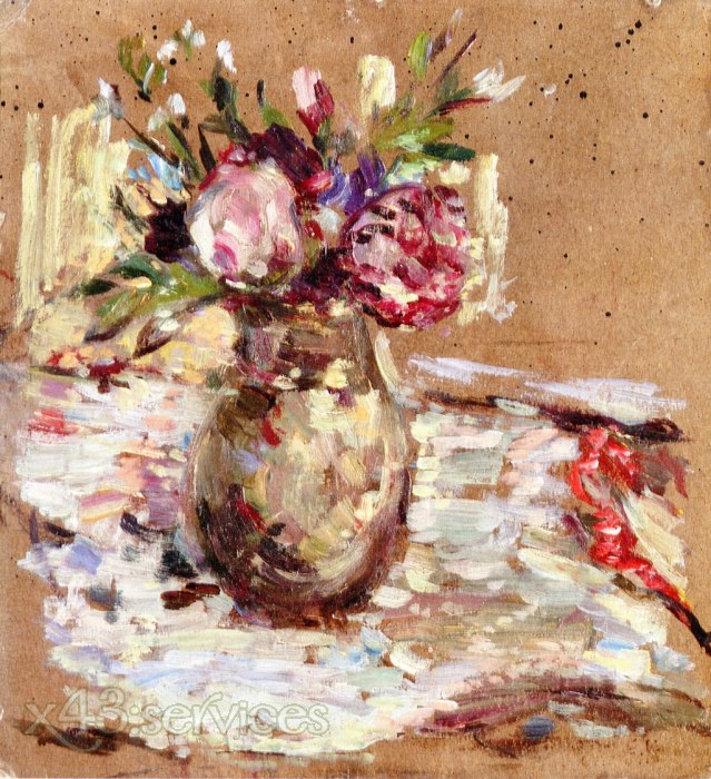 Edouard Vuillard - Blumenstrauss - Bouquet of Flowers